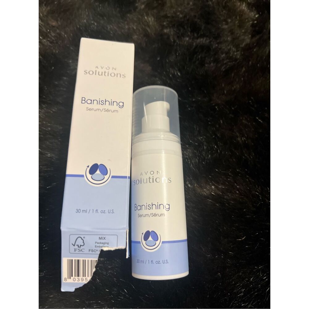 New Avon Solutions Banishing‎ Serum  Facial Cream